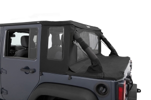 Bestop Halftop Soft Top Conversion Kit - Black Twill - JK 2Dr