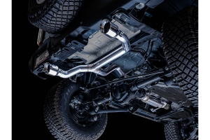 AWE OFG Dual Cat-Back Exhaust System - Chrome - Bronco 2021+