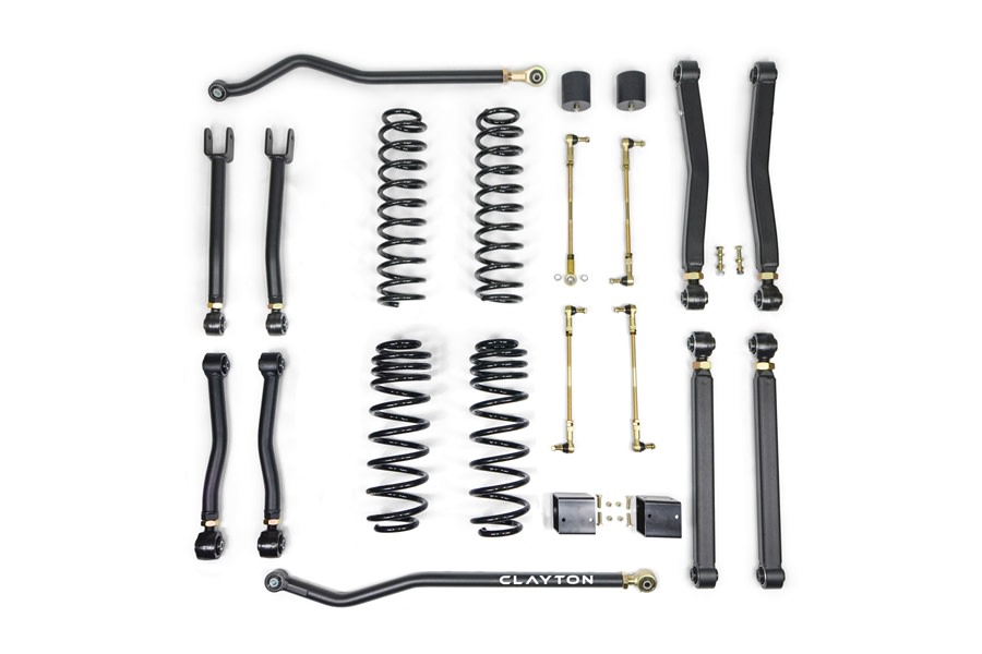 Clayton Offroad 2.5in Overland Plus Lift Kit  - JL 392