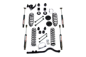 Teraflex 4in Coil Spring Base Lift Kit w/ Front Track Bar & 9550 VSS Twin-Tube Shocks - JK 4dr