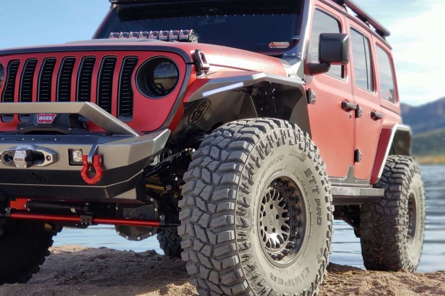 Road Armor Stealth Front Fender Liner - Raw - JT/JL