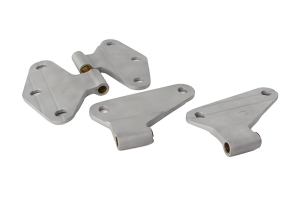 Kentrol 4-Pieces Body Door Hinge Set - Bare  - JK 2Dr