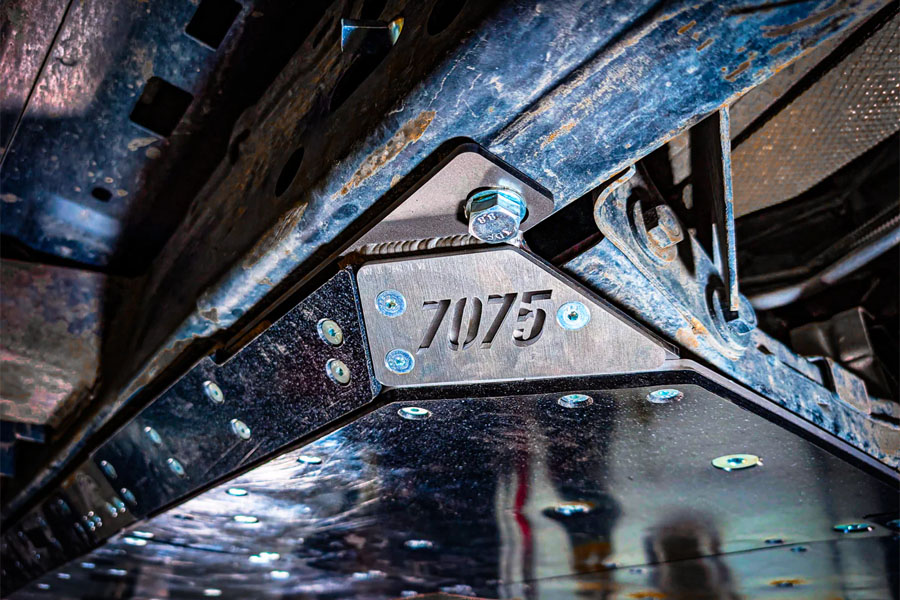 Next Venture Motorsports 7000-Series Aluminum Belly Skid - JT 3.6L