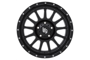 Pro Comp LRG 110 Rims Insomnia Satin Black Wheel 20x10 5x5 - JT/JL/JK
