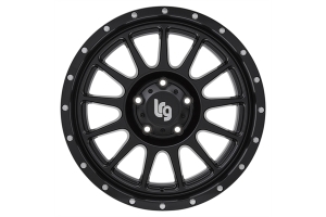 Pro Comp LRG 110 Rims Insomnia Satin Black Wheel 20x10 5x5 - JT/JL/JK