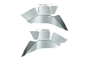 Motobilt High Clearance Rear Inner Fender Liners - Bare - JL