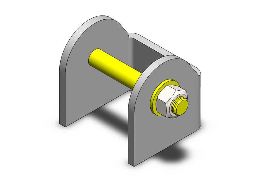 Clayton Off Road 3-Link Axle Mount - JK/TJ/LJ