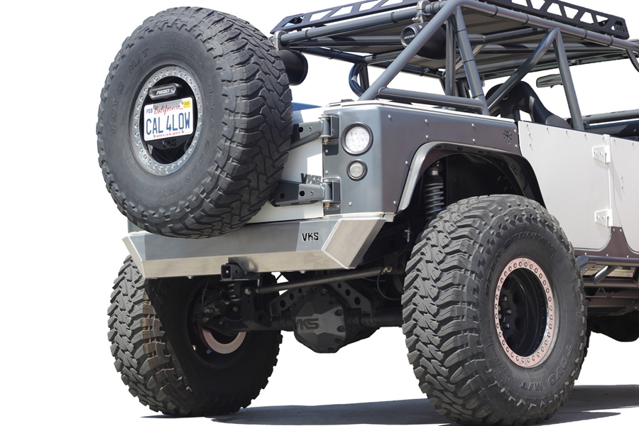 VKS Fab Shorty GEN2 Rear Bumper - Bare - JK