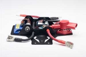 Genesis Offroad Dual Battery Kit w/Smart Isolator - JT/JL