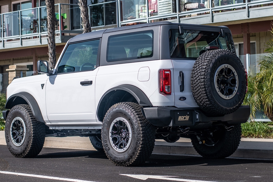 Borla Performance Axle-Back Exhaust System, S-Type  - Bronco 2021+