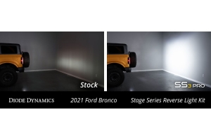 Diode Dynamics SS3 Pro Stage Series Reverse Light Kit, Bronco  - Bronco 2021+