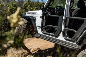 Body Armor Rear Tube Doors - Pair - JT/JL 4Dr