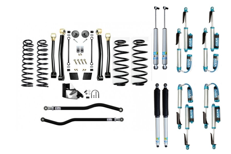 Evo Manufacturing HD 4.5in Enforcer Stage 3 PLUS Lift Kit w/ Shock Options - JL