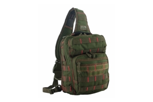 Outer Limit Supply Rover Sling First Aid Kit - Olive, Red Stitching