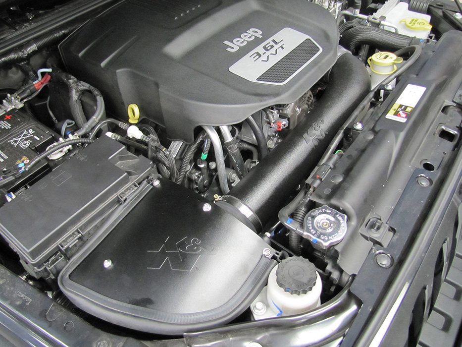 K&N Filters 63 Series Aircharger Intake System - JK 2012+