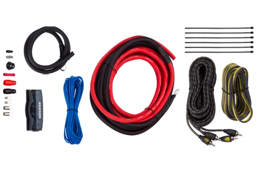 Kicker V-Series 6AWG 2-Channel Amp Kit 