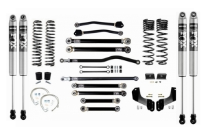 EVO Manufacturing 2.5in Enforcer Overland Lift Kit, Stage 4 PLUS w/ Fox 2.0 Shocks - JT