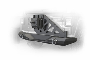 DV8 Offroad Rear Bumper & Swing Away Tire Carrier - JL