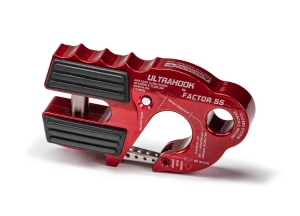Factor 55 Ultrahook Winch Hook, Red