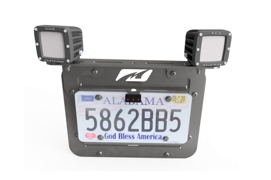 Motobilt Tailgate Light Mount for MB1044 - Raw - JK