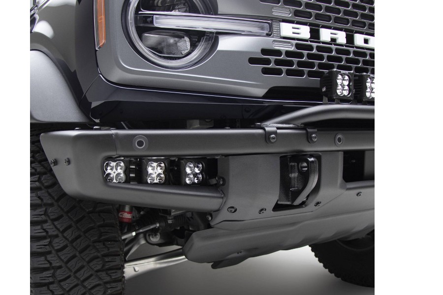 ZRoadz Front Bumper Fog LED Pod Light Kit, Amber and White - Bronco 21+