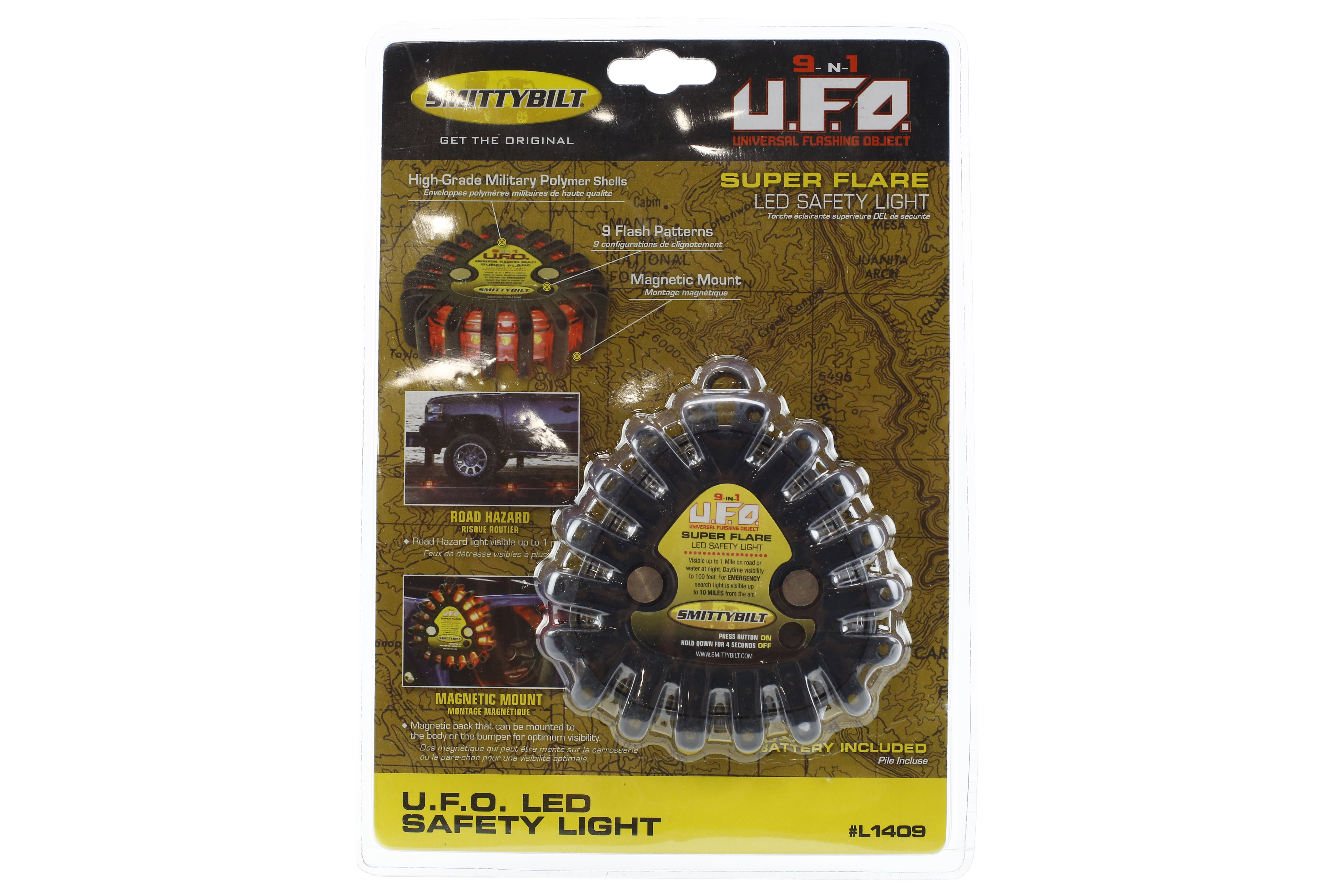 Smittybilt Emergency UFO Flare Light
