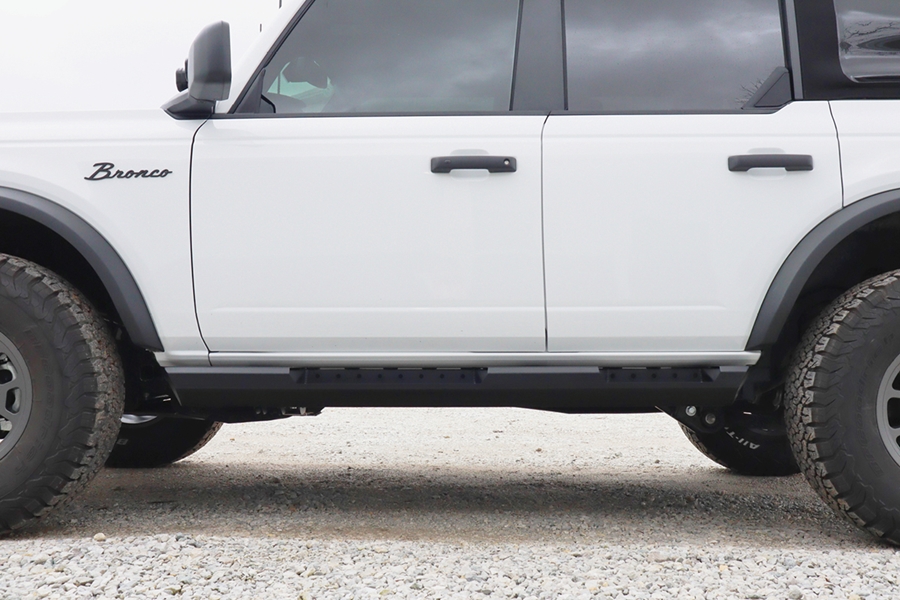 LOD Offroad Destroyer Rock Sliders, Black  - Bronco 4dr 2021+