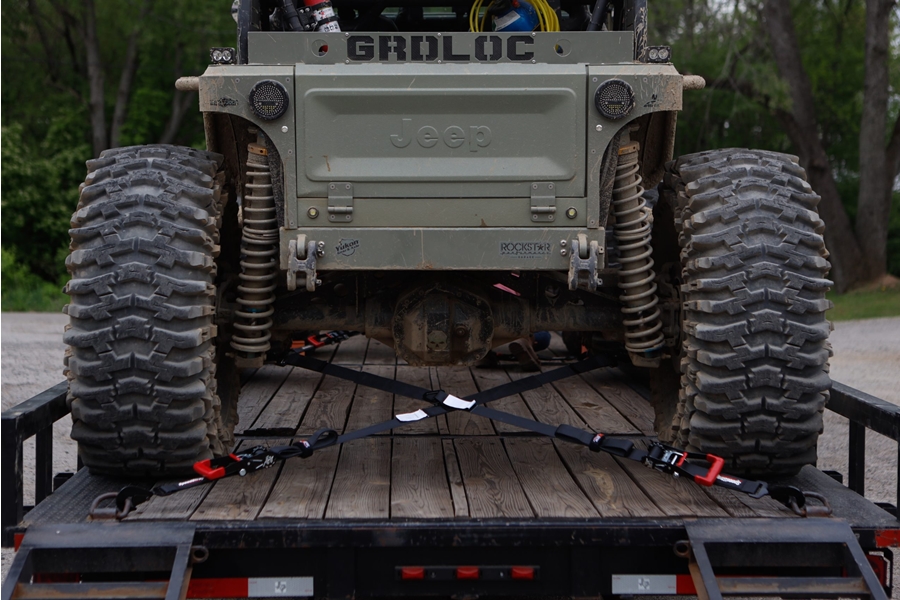 SpeedStrap Off-Road Tie-Down Kit - Red