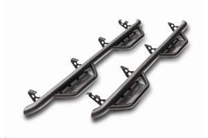 N-Fab Podium Nerf Steps, Textured Black - JL 4dr