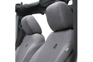 Bestop Front Seat Covers Charcoal - JK 2007-12