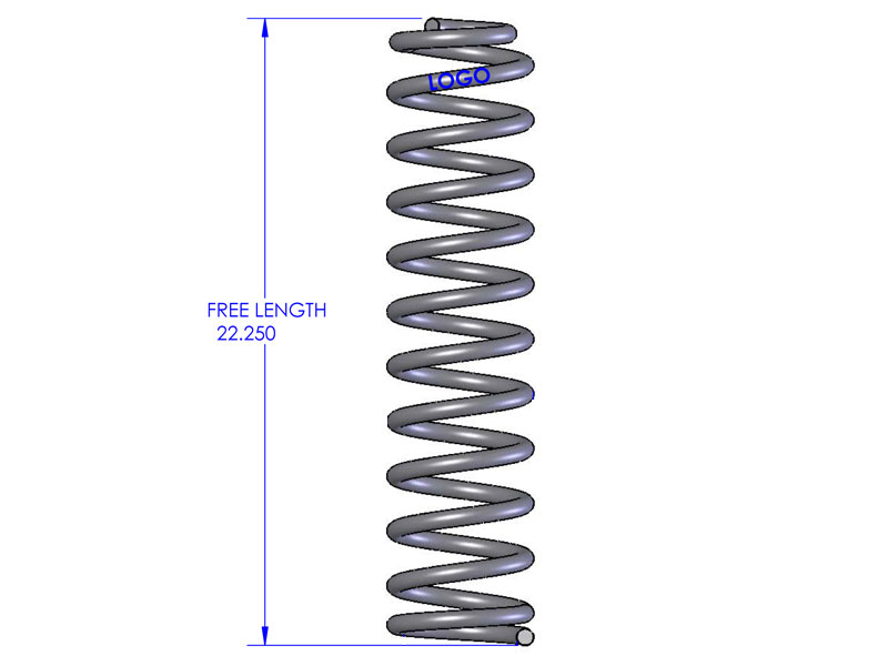 Clayton Front 5.5in Coil Springs  - TJ/LJ