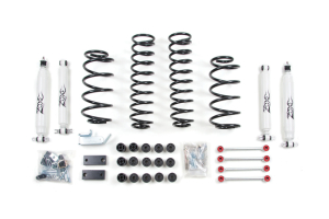 Zone Offroad 4.25in Combo System w/Fixed Front Sway Bar Links - TJ/LJ