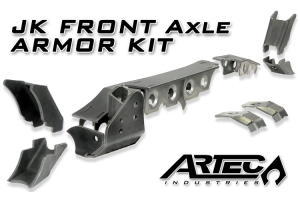 Artec Industries Raised Trackbar Bracket Front Axle Armor Kit - JK Rubicon