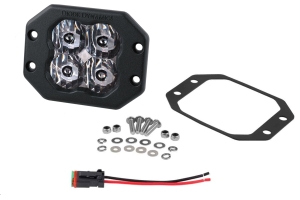 Diode Dynamics SS3 Sport Flush Mount LED Pod, ABL White - SAE Driving
