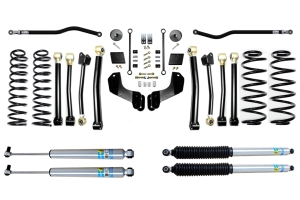 Evo Manufacturing 2.5in Enforcer Overland Stage 4 PLUS Lift Kit w/ Bilstein Shocks - JL Diesel 