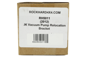 Rock Hard 4x4 Vacuum Pump Relocation Kit - JK