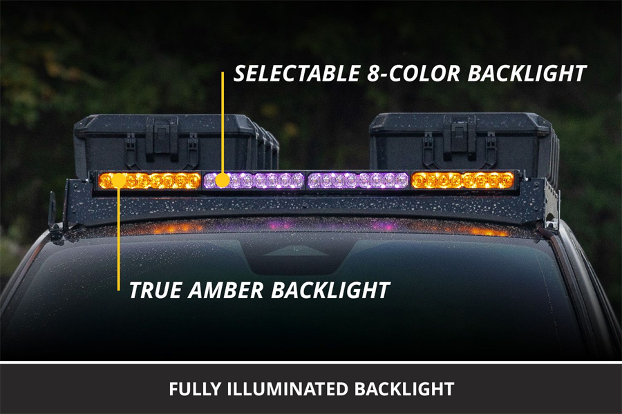 Diode Dynamics SmartSelect SS40 Sport Dual Color LED Light Bar - Combo/Driving