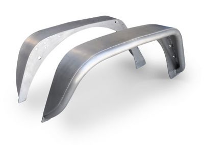 Poison Spyder Standard Width Rear Crusher Flares Aluminum - JK