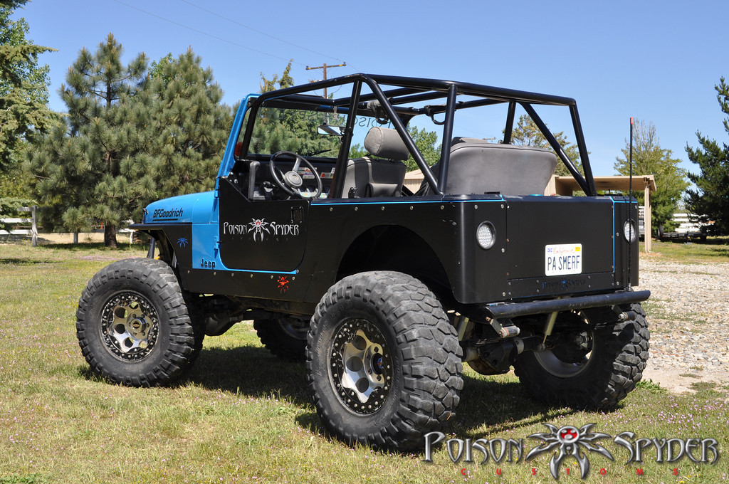 Poison Spyder Crusher Corners Aluminum Bare - YJ