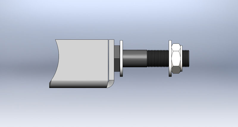 Clayton Lower Shock Mounts - ZJ 93-98