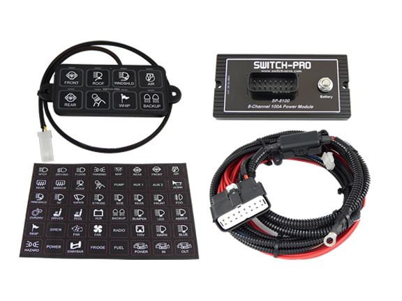 Switch-Pros 8 Switch Panel System