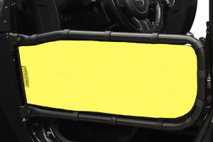 Dirty Dog 4x4 Olympic Front Tube Door Screen, Yellow - JK 2DR