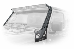 DV8 Offroad Picatinny Rail A-Pillar Light Mount - JT/JL