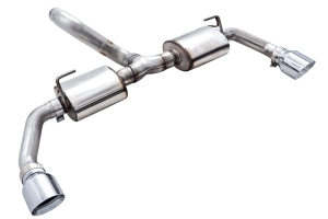 AWE Tread Edition Axle-Back Dual Exhaust w/ Chrome Tips - JL 3.6L/2.0L