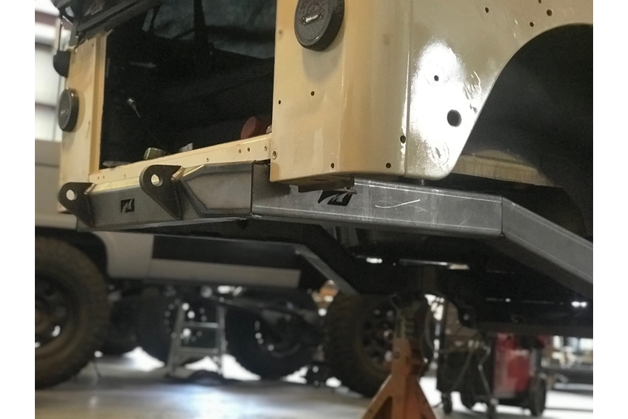 Motobilt Frame Back Half Kit - Bare Steel - TJ 