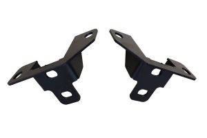 LOD Rear Bumper Frame Tie-In Brackets, Pair - Black - JT