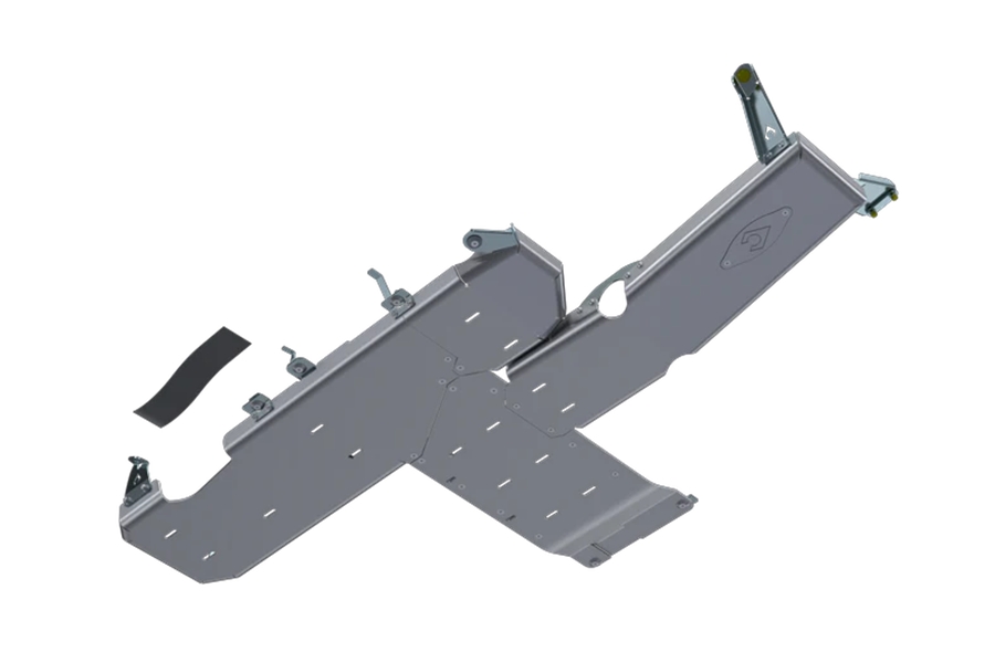 Artec Industries Full Bellypan Skid Plate w/ Oil Door - Aluminum - JL 2Dr 3.6L