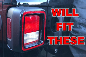 Diode Dynamics Tail Light 3157 XP80 LED Red, Pair - JL / JK