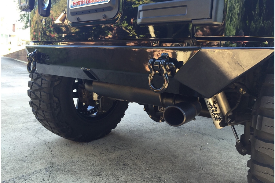 VKS Fab Shorty Rear Bumper - Bare - JK