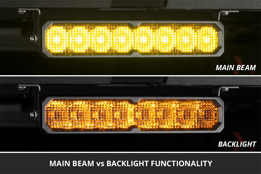 Diode Dynamics SS40 Pro Yellow LED Light Bar - Combo/Driving